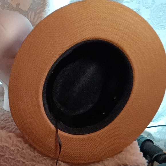 nwt AUTHENTIC DIOR ribbon; customized straw fedora - Picture 3 of 7